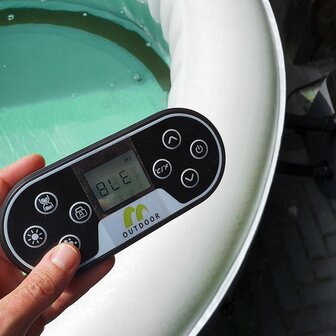Outdoor opblaasbare spa / bubbelbad - 4 persoons XL - 800L
