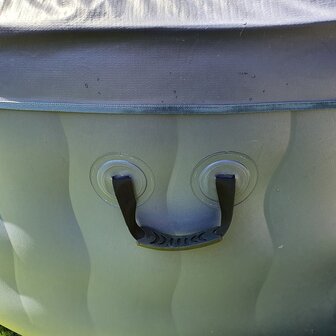 Outdoor opblaasbare spa / bubbelbad - 4 persoons XL - 800L
