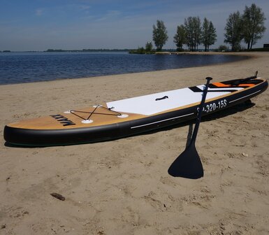 Maxxoutdoor SUP Board Ladoga Wood & Blue Edition - 320cm