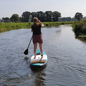 Maxxoutdoor SUP Board Ladoga Blue & Wood Edition - 320cm
