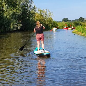 Maxxoutdoor SUP Board Ladoga Blue & Wood Edition - 320cm