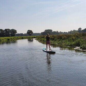 Maxxoutdoor SUP Board Ladoga Blue & Wood Edition - 320cm