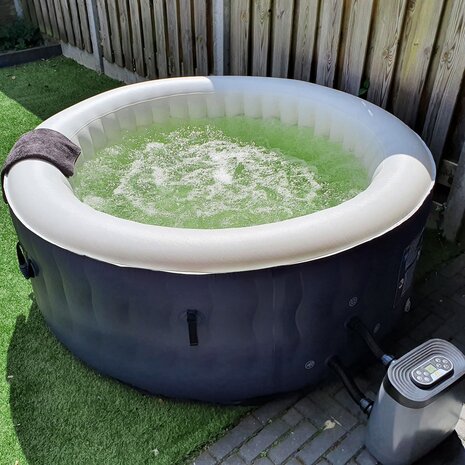 Outdoor opblaasbare spa / bubbelbad - 4 persoons XL - 800L
