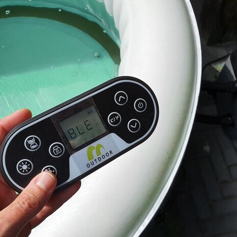 Outdoor opblaasbare spa / bubbelbad - 4 persoons XL - 800L