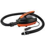 Elektronisch SUP Pomp Compact met drukmeter- 0-16PSI - 12V - Oranje / Zwart Elektronisch SUP Pomp Compact met drukmeter- 0-16PSI - 12V - Oranje / Zwart